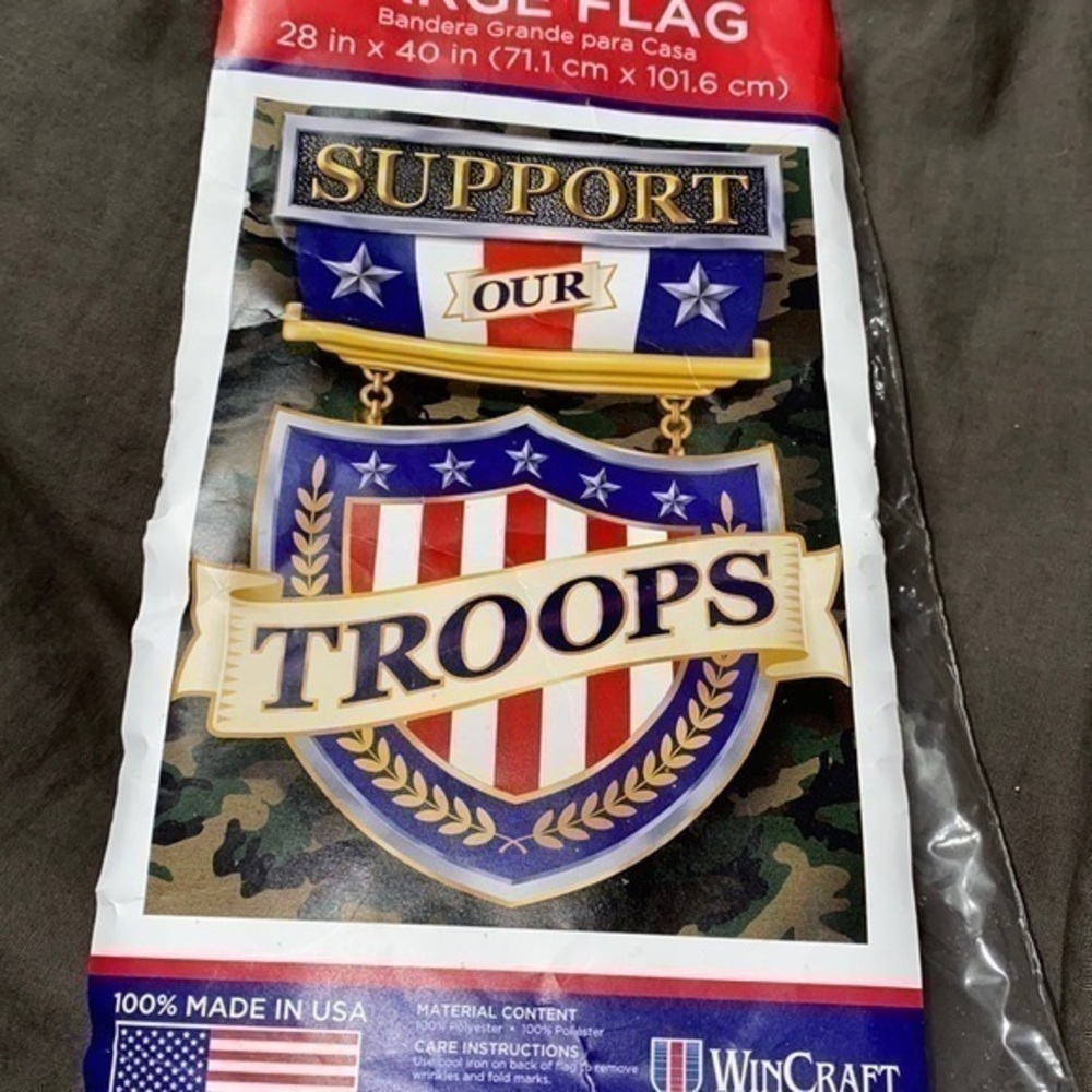 support Our Troops  flag